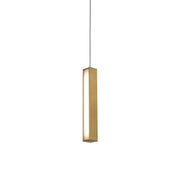 Chaos 14" Mini Pendant in Aged Brass