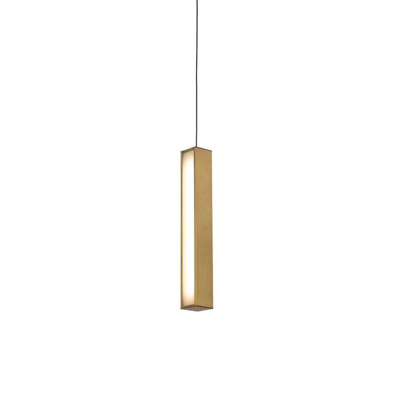 Chaos 14" Mini Pendant in Aged Brass