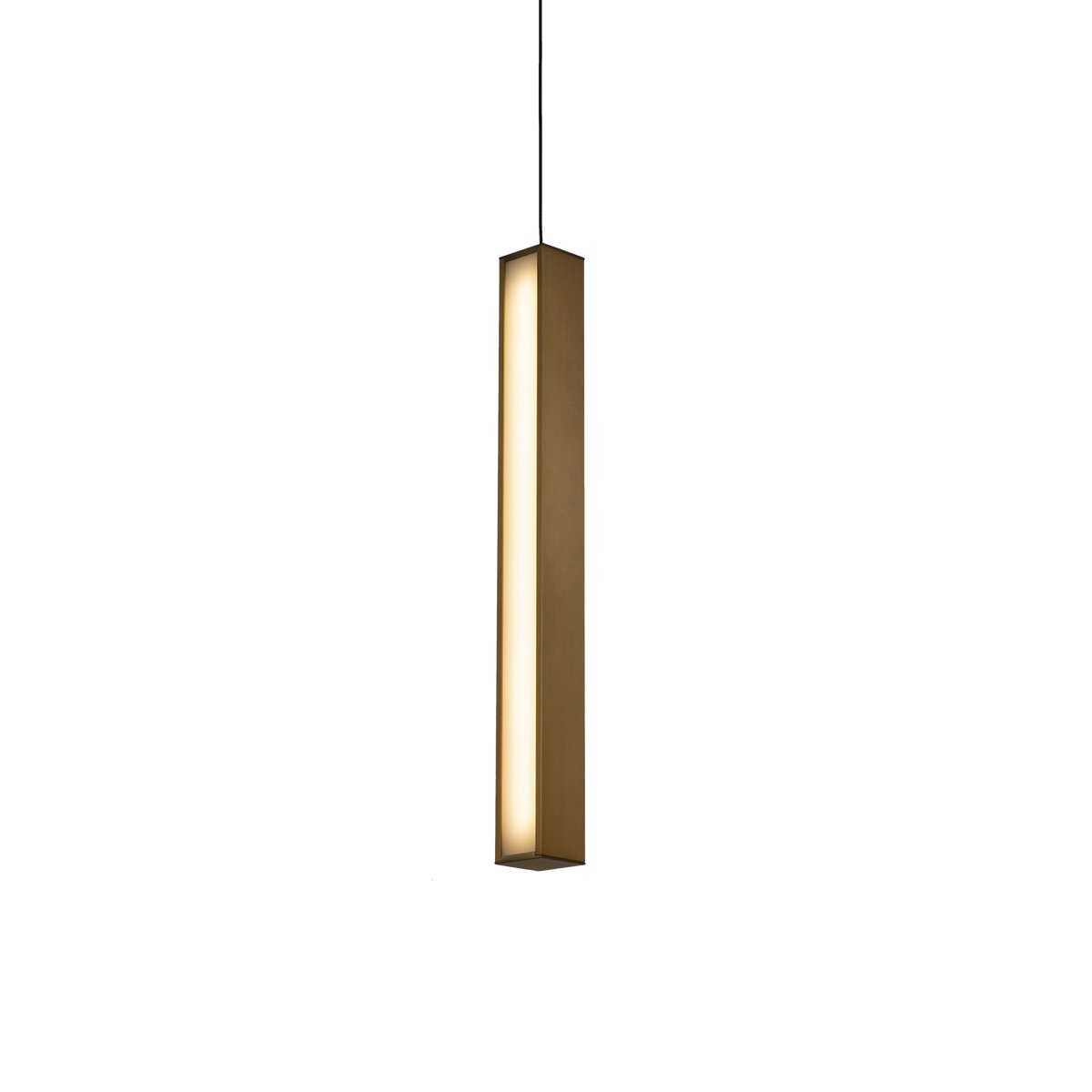 Chaos 20" Mini Pendant in Aged Brass