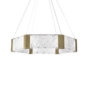Forever 6-Light Pendant in Aged Brass