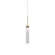 Minx Mini Pendant in Aged Brass
