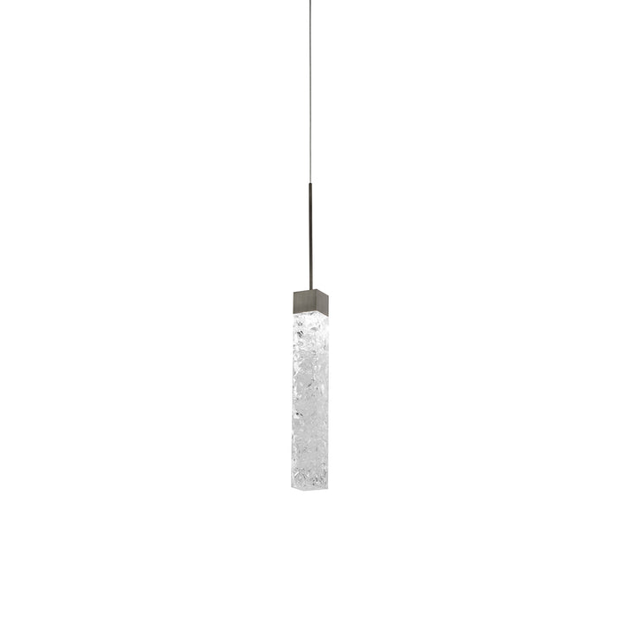 Minx LED Mini Pendant in Antique Nickel
