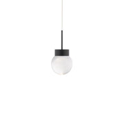 Double Bubble Mini Pendant in Black