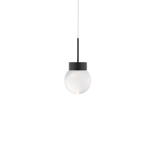 Double Bubble Mini Pendant in Black