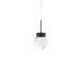 Double Bubble LED Mini Pendant in Black