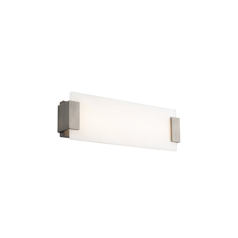 Quarry 18" Bath Vanity Light in Brushed Nickel