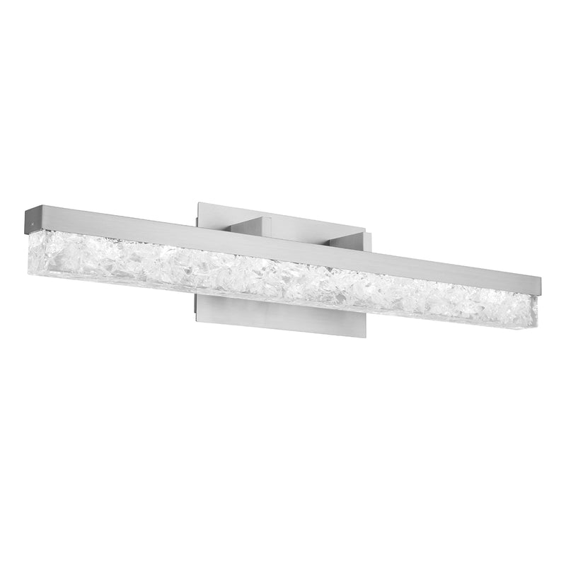 Minx LED Vanity in Brushed Nickel