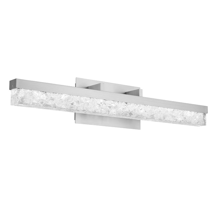 Minx LED Vanity in Brushed Nickel