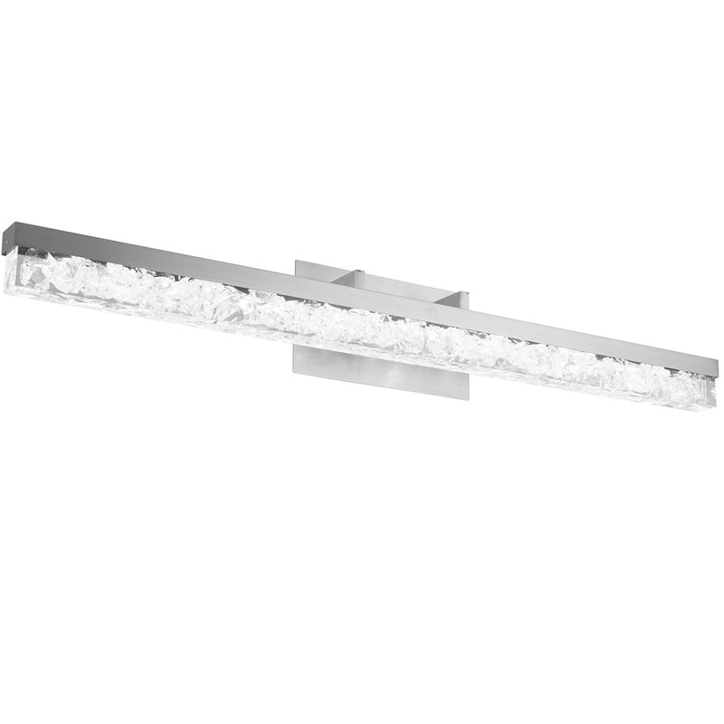 Minx 39" Bath Vanity Light in Brushed Nickel