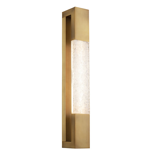 Ember LED Bath Light in Aged Brass