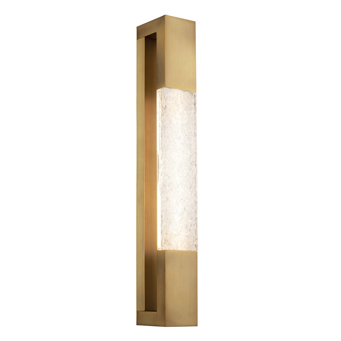 Ember LED Bath Light in Aged Brass
