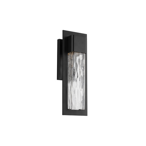 Mist LED Outdoor Wall Sconce in Black