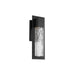 Mist LED Outdoor Wall Sconce in Black