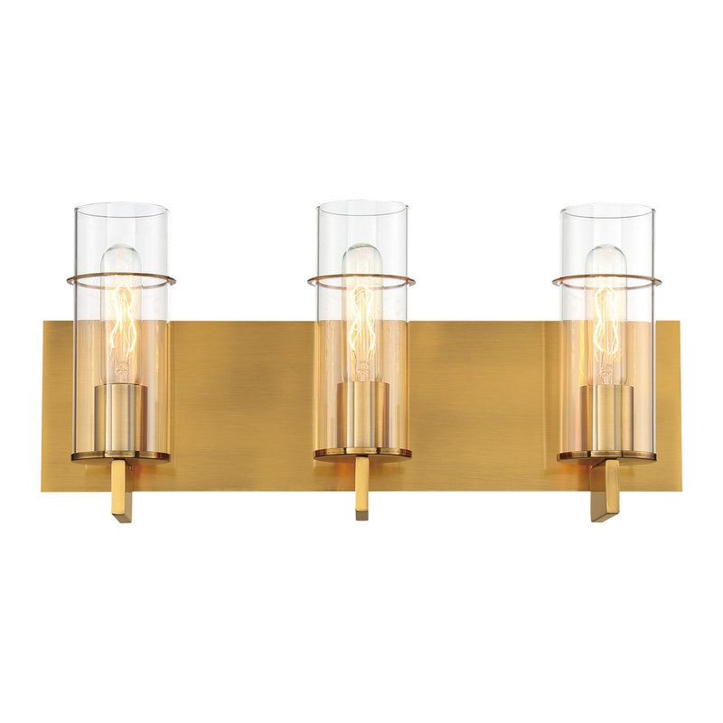34134-040- Pista 3-Light Bathbar in Gold by Eurofase USA
