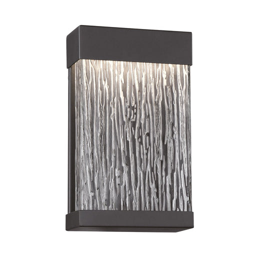 Tiffany 11.38" Outdoor Wall Light in Powder Coat Black