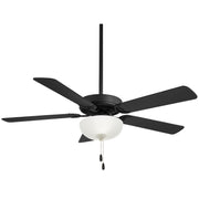 Contractor Uni-Pack 52" Ceiling Fan with 2-Light Kit in Coal