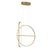 37035-020 - Berkley LED Chandelier in Stain Gold by Eurofase USA