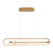 Demark 42.25" Linear Pendant in Matte Gold