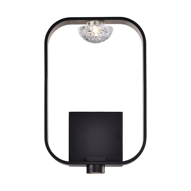 Dagmar 13.5" Wall Sconce in Gold-Black Mix