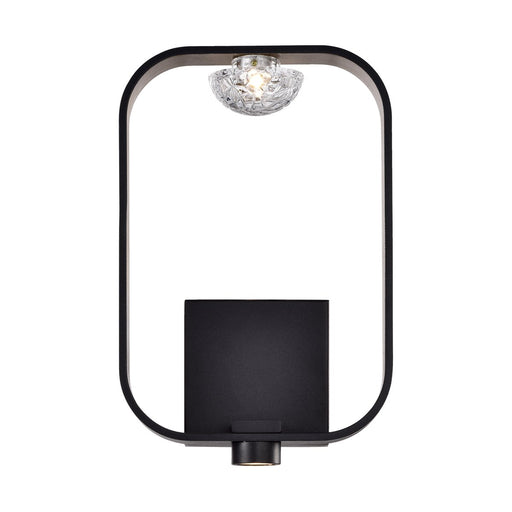 Dagmar 13.5" Wall Sconce in Gold-Black Mix