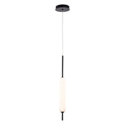 Cumberland 5.25" Pendant in Matte Black