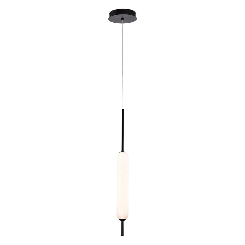 Cumberland 5.25" Pendant in Matte Black