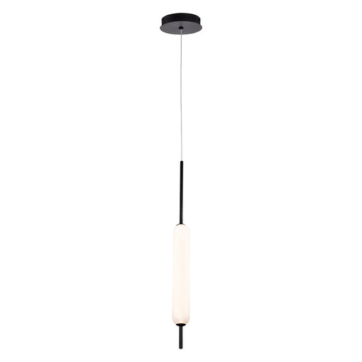 Cumberland 5.25" Pendant in Matte Black