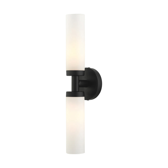 Aero Two Light Vanity in Black
