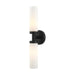 Aero Two Light Vanity in Black