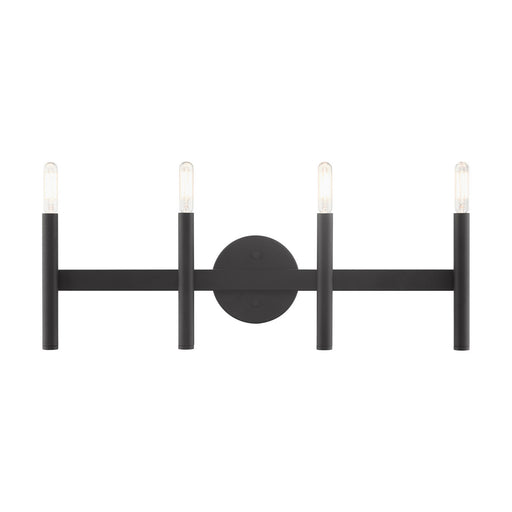 Copenhagen Four Light Vanity in Black