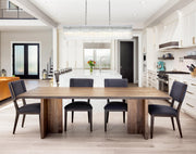Harlow 49" 6-Light Chandelier in Chrome And Clear