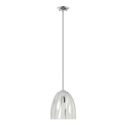 Chroman Empire 9.8" Bell Pendant in Chrome