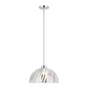 Chroman Empire 16" Dome Pendant in Chrome