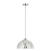 Chroman Empire 16" Dome Pendant in Chrome