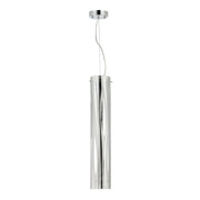 Chroman Empire 3-Light 4.3" Cylinder Pendant in Chrome