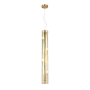 Chroman Empire 4-Light 4.3" Cylinder Pendant in Chrome