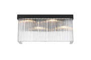 Harlow 19" 4-Light Wall Sconce in Black