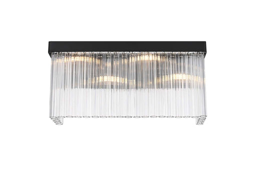 Harlow 19" 4-Light Wall Sconce in Black