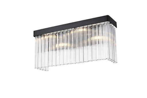 Harlow 19" 4-Light Wall Sconce in Black