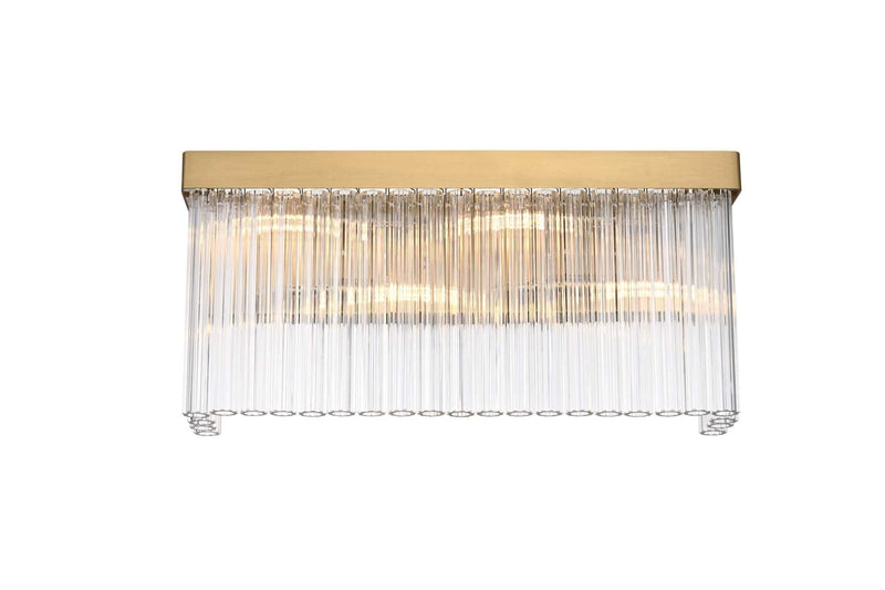 Harlow 19" 4-Light Wall Sconce in Satin Gold