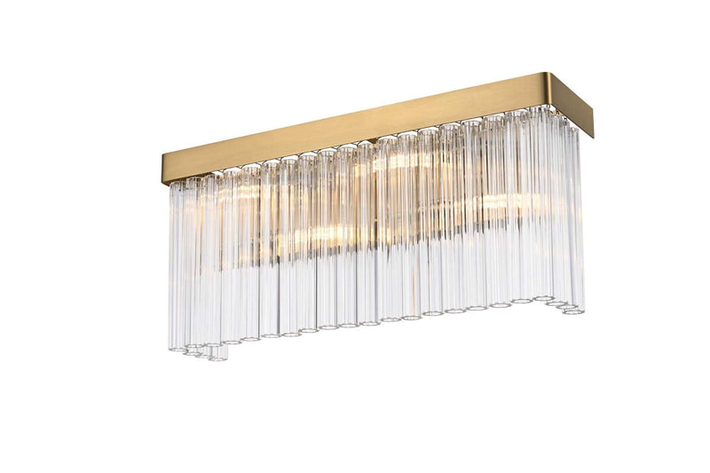 Harlow 19" 4-Light Wall Sconce in Satin Gold
