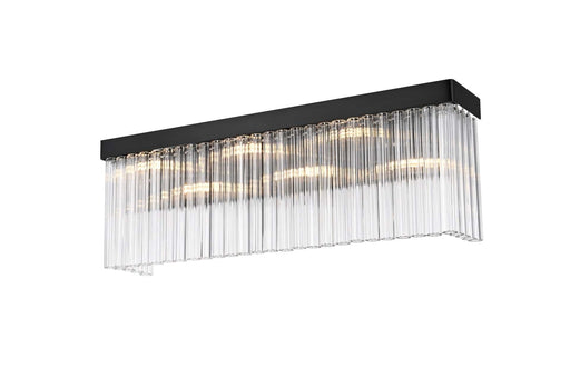 Harlow 26" 6-Light Wall Sconce in Black