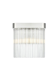 Harlow Wall Sconce in Chrome And Clear