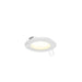 LED Recessed Panel Light in White