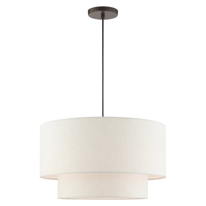 Meadow 3-Light Pendant in English Bronze - Lamps Expo