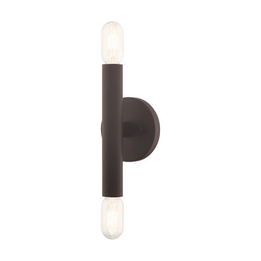 Copenhagen Two Light Wall Sconce in Bronze