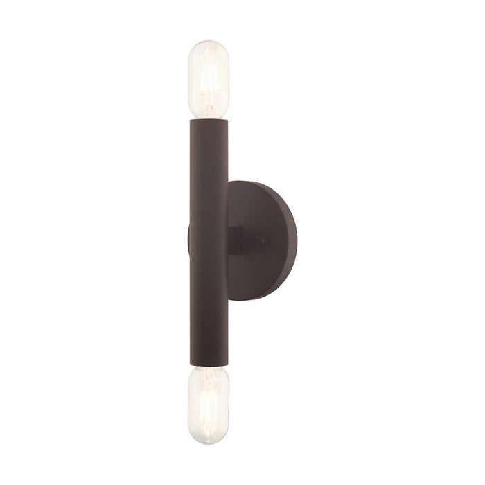 Copenhagen Two Light Wall Sconce in Bronze