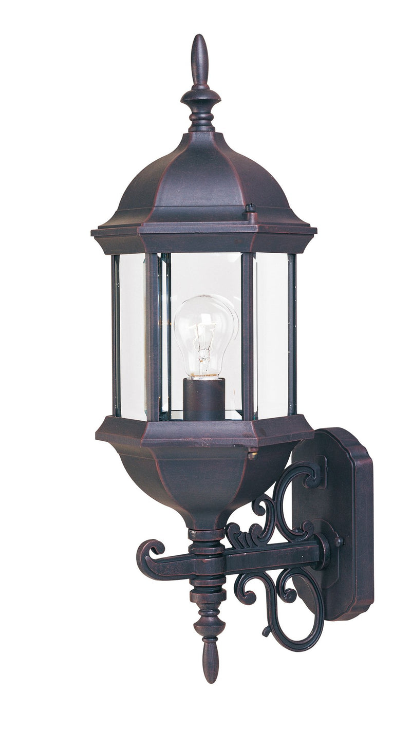 Builder Cast 1 Light 22" Outdoor Wall Lantern in Empire Bronze