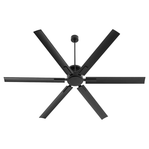 Zeus 80" 6-Blade Ceiling Fan in Matte Black