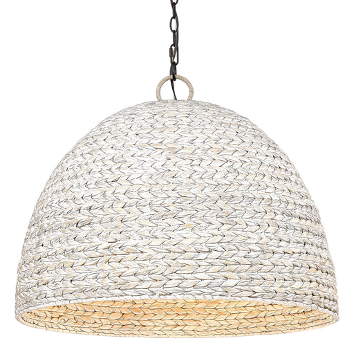 Rue 8-Light Pendant in Matte Black